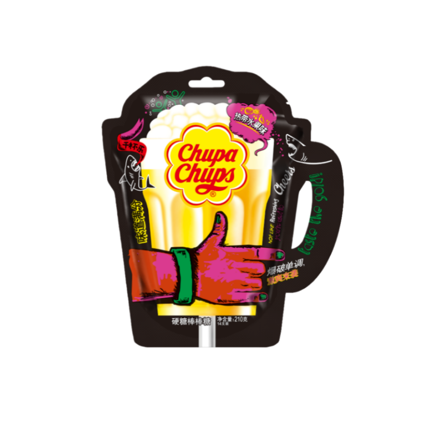 Jewel Pearl Lollipop Tropical Fruit Flavor