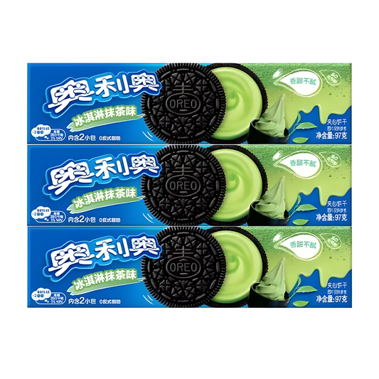 Oreo Matcha Ice Cream Flavor